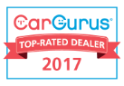 car gurus top rated dealer 2017